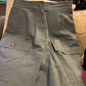 Fabulous Vintage Linen Culottes, Sz 8
